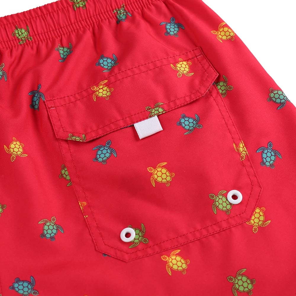 Beautiful Giant Boy's Swim Trunks Quick Dry Hawaii Style Swimwear Bathing Suit Briefs 2 Pack, Sizes 8-18