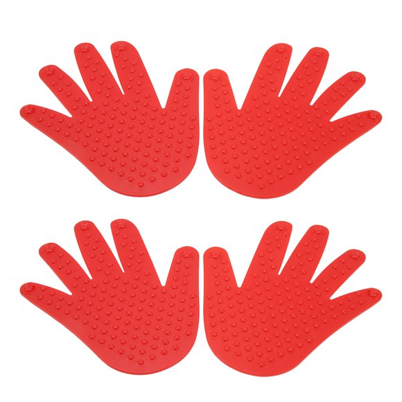 Marcador de puntos antideslizante NikouMX 2 pares de Marcadores con forma de mano grado profesional