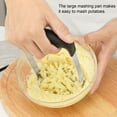 thumbnail image 6 of Heavy Duty Potato Masher, Stainless Steel Integrated Masher Kitchen Tool & Food Masher/Potato Smasher with Non-slip Handle, Perfect for Bean, Vegetable, Fruits, Meat, 6 of 9