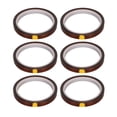 thumbnail image 2 of 6pcs Heat  Tape For DIY T Shirt Mug Crafts Polyimide Sublimation Thermal Tape High Temp Multipurpose Professional Applications, 2 of 8