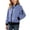 Purple, variant on SDNall Girls Classic Full-Zip Coat, Water Resistant Windproof Contrast Casual Everyday Outerwear, Fall Winter School Outdoor Play Daily Coats for Girls 5-16 Years