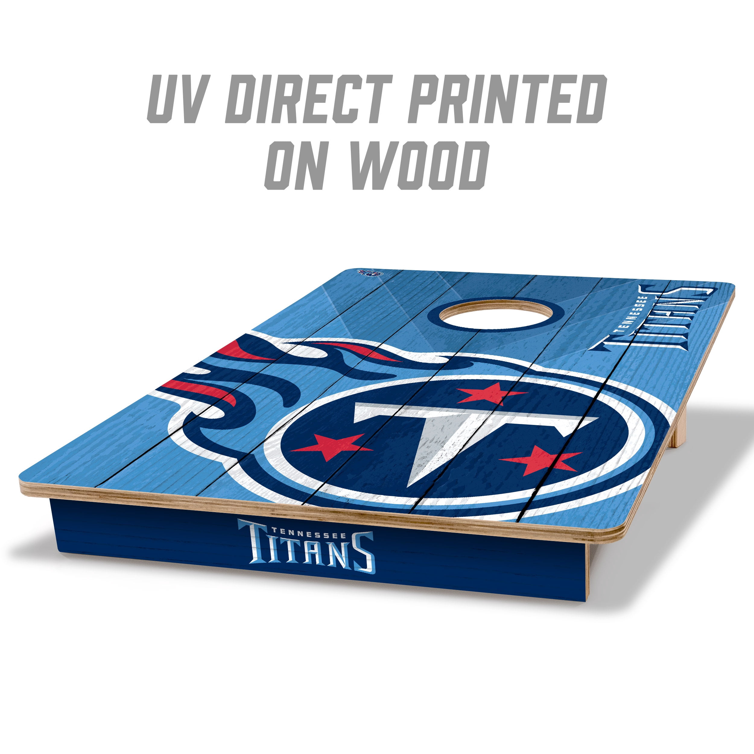 YouTheFan NFL Tennessee Titans 2' x 3' Cornhole Game No Bags