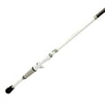 thumbnail image 2 of Lew’s MACH 1 Casting Fishing Rod, 7-Foot 3-Inch, 1-Piece IM7 Graphite Rod with Heavy Power and Fast Action, Winn Dri-Tac Split-Grip, Graphite Skeletal Reel Seat, White/Black/Green, 2 of 4