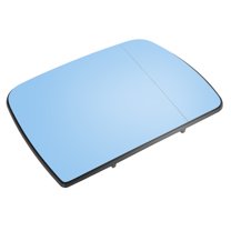 Unique Bargains Right Side Mirror Glass with Backing Plate Heated 51167039595 51167039596 for BMW X5 E53 1996-2006