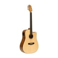 thumbnail image 7 of Stagg Cutaway Dreadnought Acoustic Electric Guitar - Natural - SA25 DCE SPRUCE, 7 of 7