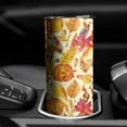thumbnail image 3 of 20oz Fall Pumpkins and Autumn Leaves Pattern Skinny Tumblers Stainless Steel Tumbler with Lid and Straw,Vacuum Insulated Double Wall Travel Tumbler Cups with Cleaning Brush for Coffee,Tea, 3 of 6