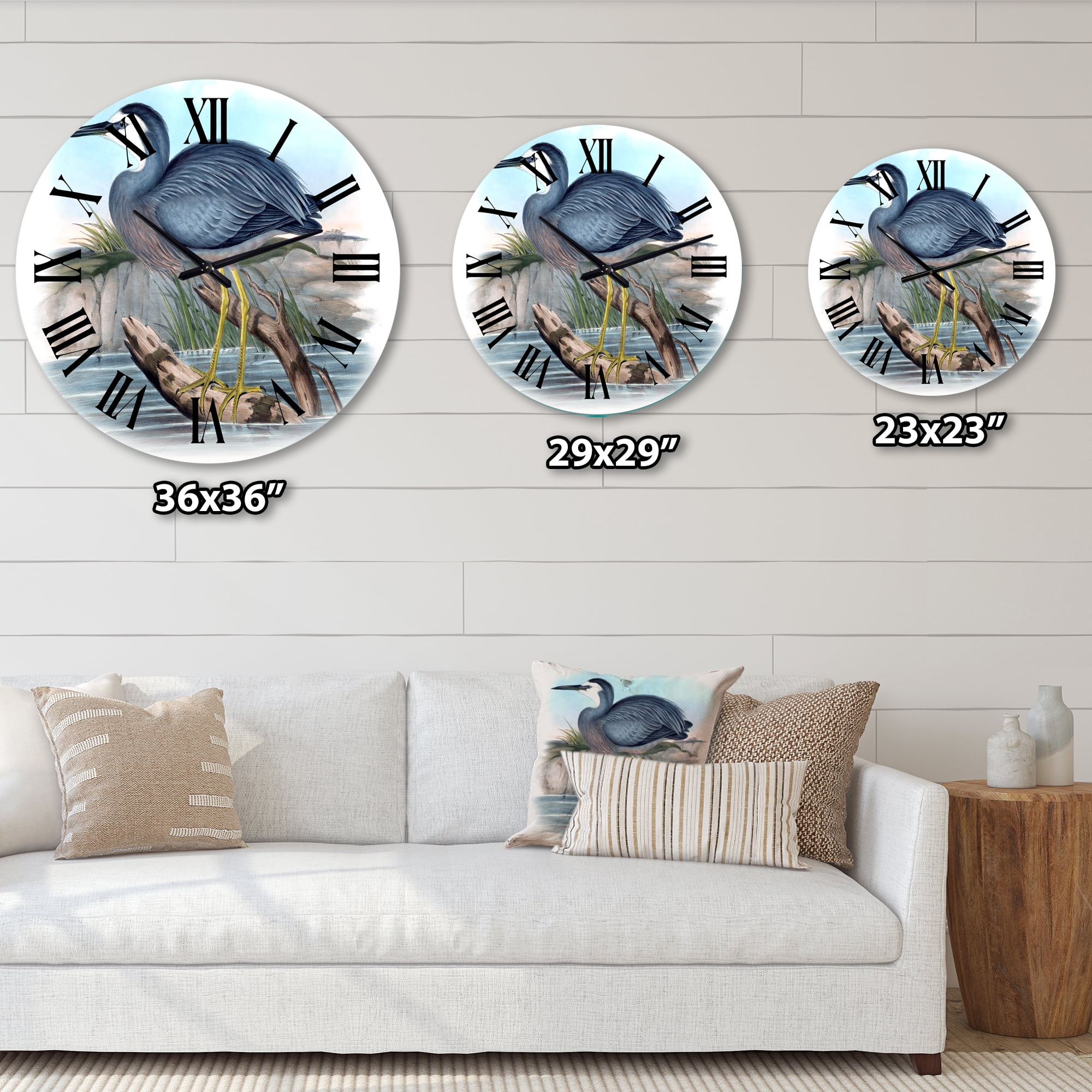 Designart 1 in Traditional Wall Clock