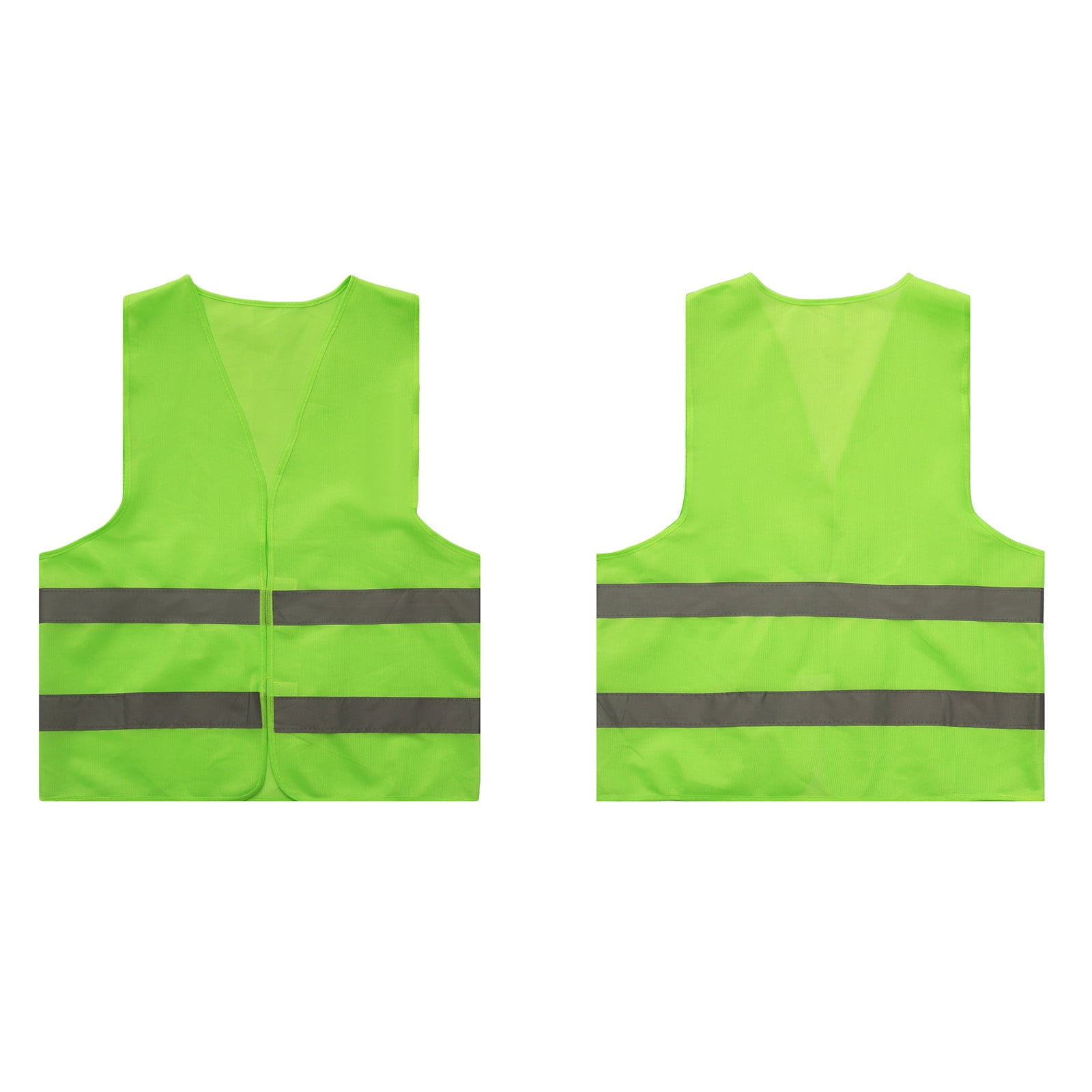 Handshe Men's Reflective Vest, Sleeveless and Hoodless, High-Visibility for Construction, Road Work and Traffic Safety