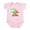 Petal Pink, variant on CafePress - Little Brother Dinosaur Infant Bodysuit - Baby Light Bodysuit, Size Newborn - 24 Months