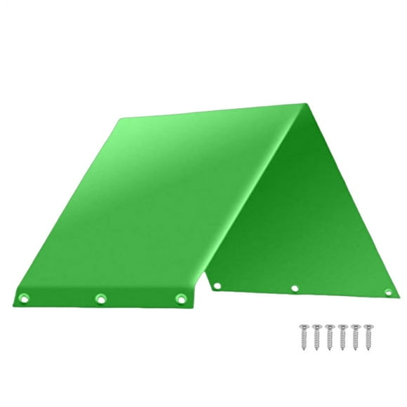 CJiaWei Swing Set Replacement Tarp Playground Replacement Playground Tarp Replacement Outdoor Swing Covers Rainproof Awning For Playset 52x90 Inches
