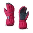 thumbnail image 2 of Kids Ski Mittens, Waterproof Snow Thinsulate Mittens Toddler Warm Winter Ski Snow Gloves with String for Boys Girls, 2 of 8