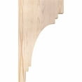 thumbnail image 3 of 3 1/2"W x 10"D x 18"H Pescadero Smooth Corbel, Douglas Fir, 3 of 9