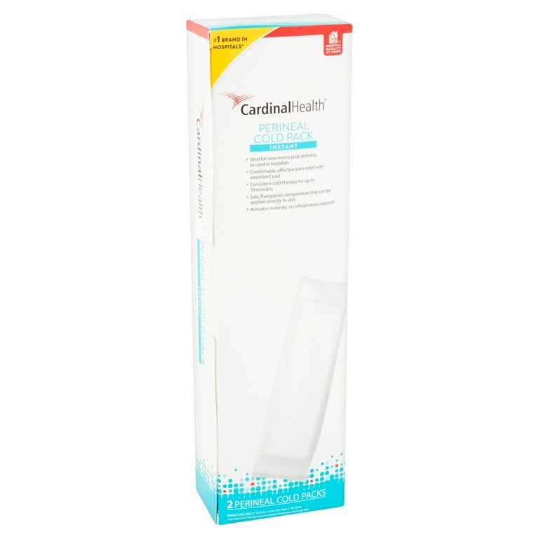 Cardinal Health Instant Perineal Cold Packs, 2 count - Walmart.com