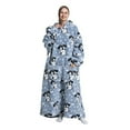 thumbnail image 1 of Wearable Blanket Hoodie Oversized Giant Hooded Blanket Sweatshirt with Pocket Flannel Soft Warm Cozy Blanket for Adult Teens One Size Fits All, 1 of 10