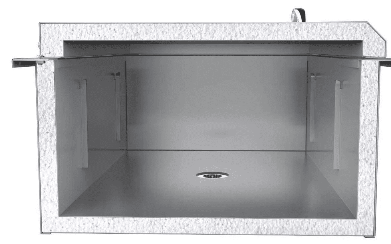 Sunstone Grills A-Ic Drop-In Ice Chest - Stainless Steel