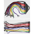 thumbnail image 4 of Cadena de gafas de 12 piezas Qarigey repuesto antideslizante para niños y adultos color negro, 4 of 6