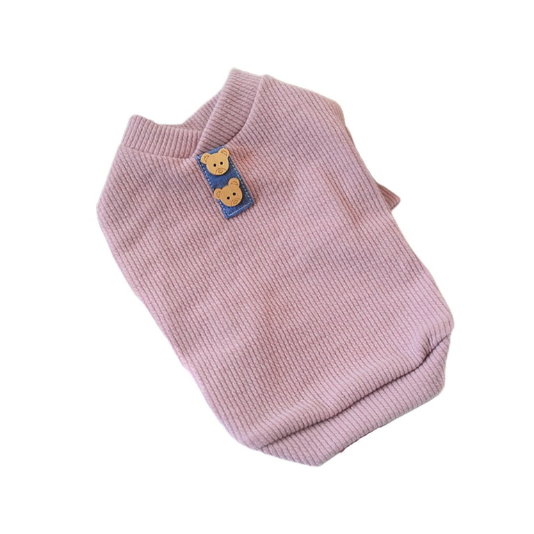Bond & co top henley knit dog sweater