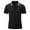 C, variant on Pisexur Mens Short Sleeve Polo Shirts Casual Slim Fit Golf Polo Shirt Turn-Down Collar Zipper Quick Dry Cotton Shirts