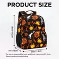 thumbnail image 7 of KUIFORTI Fire Basketball Toddler Backpack Boys Kids School Bag with Multiple Organizer Pockets Adjustable Straps 13.5 Inch for Preschool Kindergarten Back to School Gifts, 7 of 7