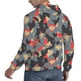 thumbnail image 3 of Hoodies for Men - black Camouflage red Long Sleeve Comfrt Men'S Fashion Hoodies & Sweatshirts, Sweatshirts for Men Hoodies Pullover Clothing Clothes with Pouch, 3 of 7