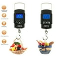thumbnail image 4 of Hand LCD Electronic Digital Scale Fish Travel Luggage Postal Hanging Hook Weight, 4 of 9