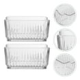 thumbnail image 2 of Shisuyan 2Pcs Acrylic Storage Containers Durable Tea Bag Snack Storage Boxes (Transparent), 2 of 8