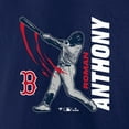 thumbnail image 4 of Men's Roman Anthony Navy Boston Red Sox Graphic Player T-Shirt, 4 of 4