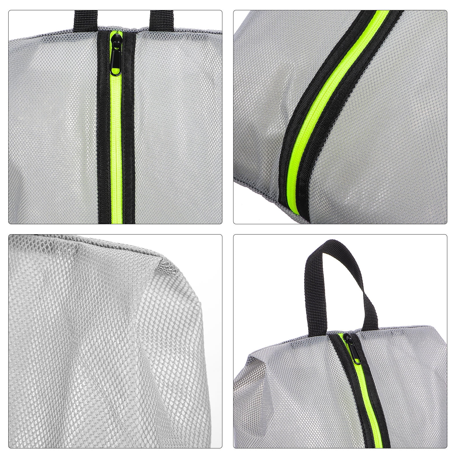 Raindrops Grey Athletic Shoe Storage Bag Sneaker Holder Travel Organizer 40x22cm Carrying Case