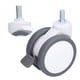 thumbnail image 5 of Ruedas Giratorias, Ruedas Giratorias De Alta Resistencia TPR De 4 Pulgadas Silenciosas Para Hospital Para Almacén, 5 of 7