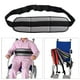 thumbnail image 4 of Cinturón de seguridad para silla de ruedas Colcomx con Hebilla de fácil liberación gris, 4 of 8