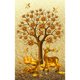thumbnail image 1 of Pintura de diamante (DB6531) Ciervo dorado 5D DIY Imagen de pared cuadrada Artesanía 30x40cm FLhrweasw Nuevo, 1 of 1