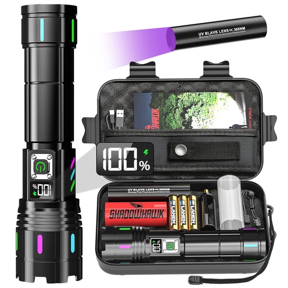 Linterna Shadowhawk S1618 2000 lúmenes recargable 30W