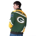 thumbnail image 2 of Men's G-III Extreme  Green Green Bay Packers Maximum Racing Full-Snap Jacket, 2 of 2