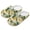 Blue Hummingbird Lemon, variant on Tropical Pineapple Flower Print Slippers for Women Memory Foam House Bedroom Soft Closed Toe Indoor Slippers Trendy Gift for Womens Anti-Skid Sole, Size 10.5-11.5