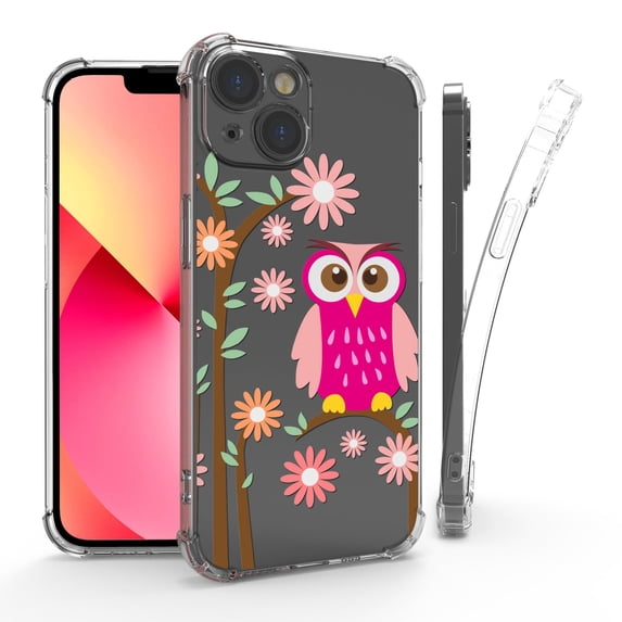 Flex Gel Camera Cover Designed For Apple iPhone 14 6.1" Case Transparent Clear