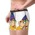 thumbnail image 2 of Saiise Sml Jeffy Bf Men's Underwear Boxer Briefs Cotton Trunks Short Leg Underwear (S-XXL), 2 of 7