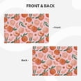 thumbnail image 4 of Placemats Set of 4 / 6, Painting Peach Placemats for Dining Table Indoor/Outdoors Heat Resistant Washable Placemats 18" x 12", 4 of 8