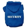 thumbnail image 1 of Security Screen Print Pet Hoodies Blue Size Xl (16), 1 of 1