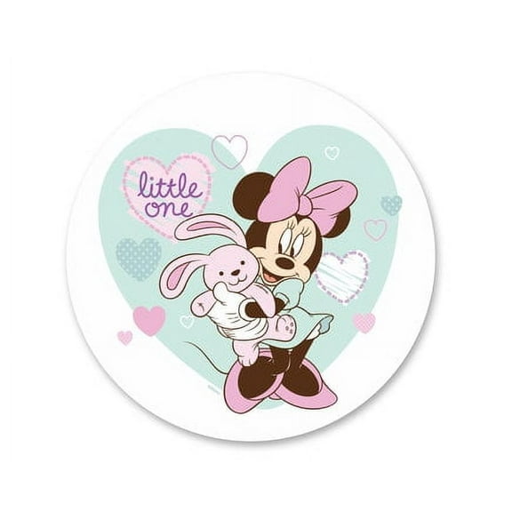Minnie Baby Pink Edible Icing Image Cake Decoration Topper -1/4 Sheet