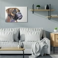 thumbnail image 5 of Stupell Industries Cute Boxer Dog Pet Portrait Minimal Brown Canvas Wall Art, 30 x 40, Design by George Dyachenko, 5 of 5