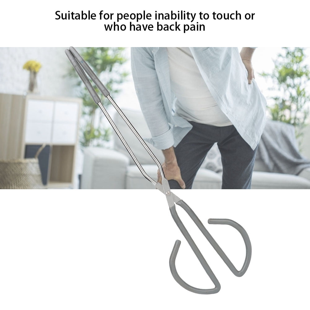 OTVIAP Toilet Aid,Long Toilet Paper Tongs Toilet Aid Bathroom Wiping