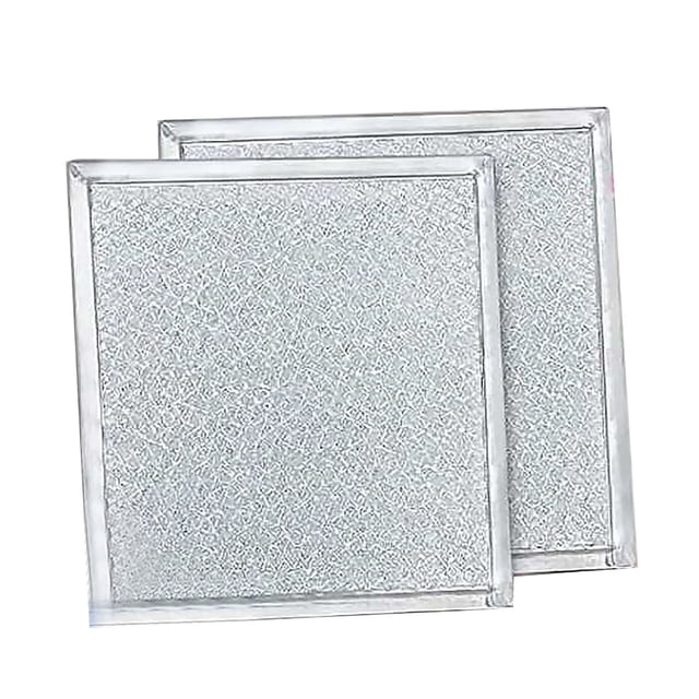GUYUTING Range Hood Filter 2 Pack 8 Inch Aluminum & Carbon High Efficiency Odor & Grease Control for Ventline