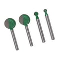 thumbnail image 4 of Broca de Taldo de de Enrutador de Vástago 4x Herramientas de Carpintería de Fresado de Ranura forma forma forma CUTICAT Brocas para tallar raíces, 4 of 7