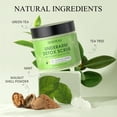 thumbnail image 2 of Exfoliante desintoxicante para axilas SHVYOG, té verde con menta y árbol de té, 240 ml, 2 of 9