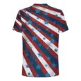 thumbnail image 4 of Hombres Casual cuello redondo Popular 3D bandera digital impresión pulóver Fitness deportes pantalones cortos mangas camiseta blusa Pompotops  oipoqjl32932, 4 of 4