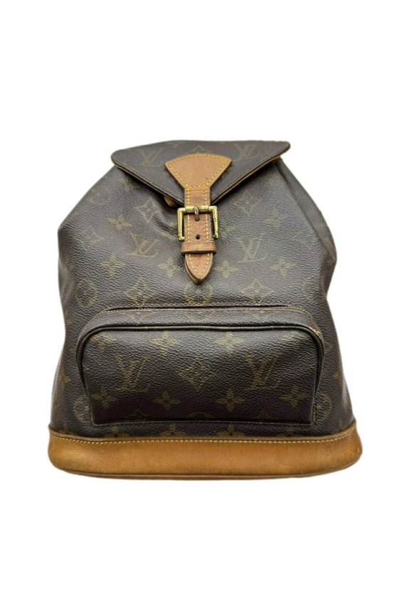 Pre-Owned LOUIS VUITTON Montsouris MM Monogram M51136 SP0928 Backpack Rucksack Brown... (Good)