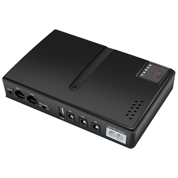 Fuente Alimentación Respaldo Ininterrumpida DC1036P DC UPS 5V 9V 12V 36W