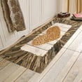thumbnail image 2 of Alfombrilla de baño Alfombrilla para puerta de piso de madera Alfombrilla absorbente antideslizante para la entrada de la casa Sala de estar, Corazón, 50x80cm Advancent HA003334-04, 2 of 6