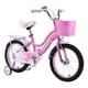 thumbnail image 1 of Bicicleta Entrenadora Para Niños Aeiou Qk-20 Canastilla R12 Rosa, 1 of 3