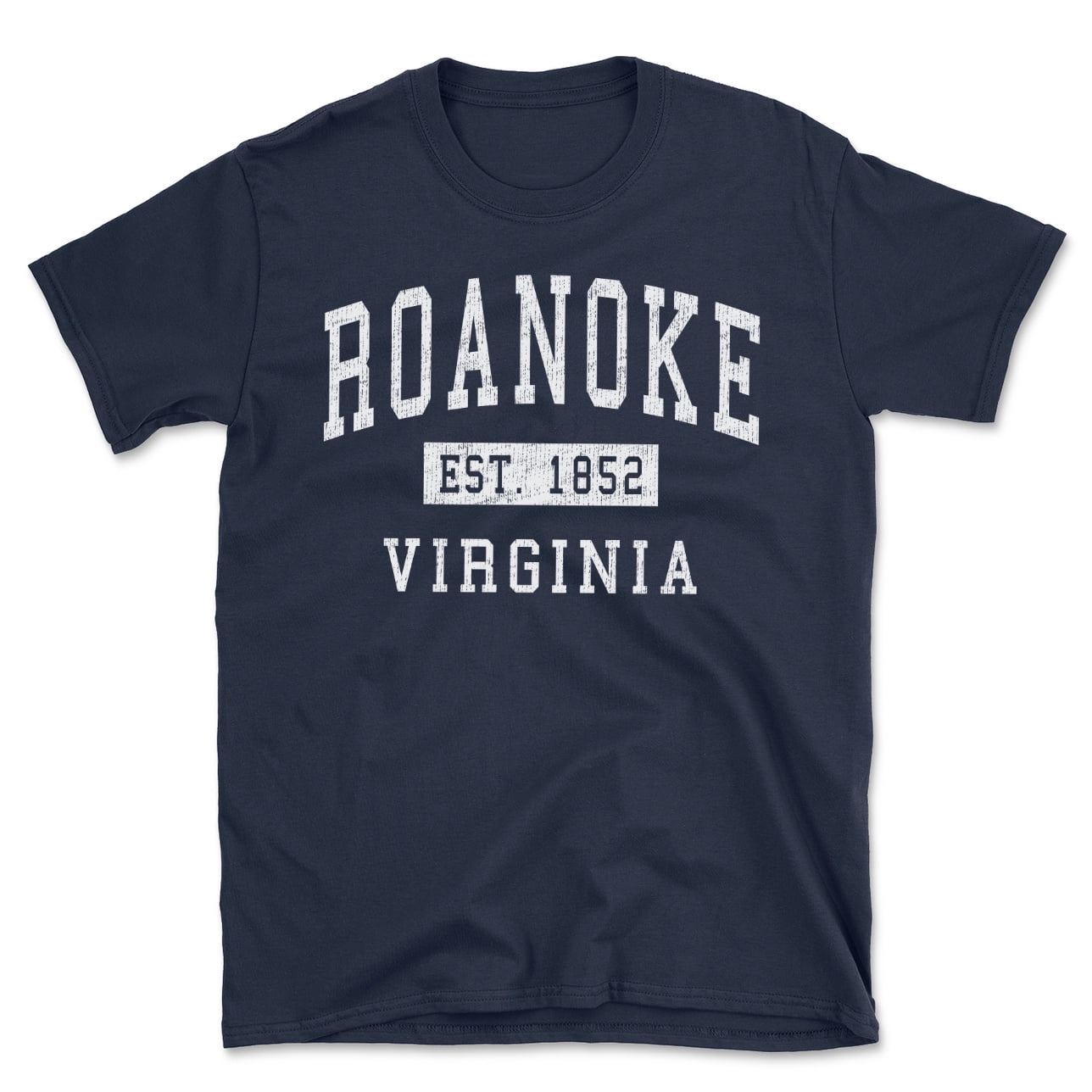 Roanoke Virginia Classic Established Men's Cotton T-Shirt - Walmart.com